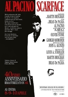 SCARFACE - 40ESIMO ANNIVERSARIO