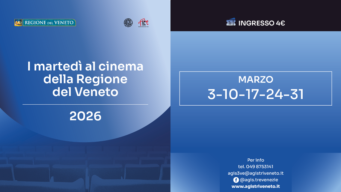 La Regione Veneto ti porta al cinema con 4 euro