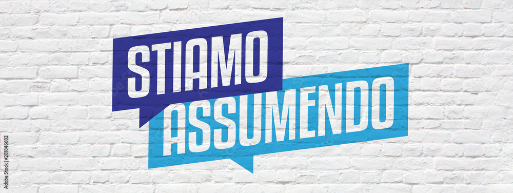 STIAMO ASSUMENDO